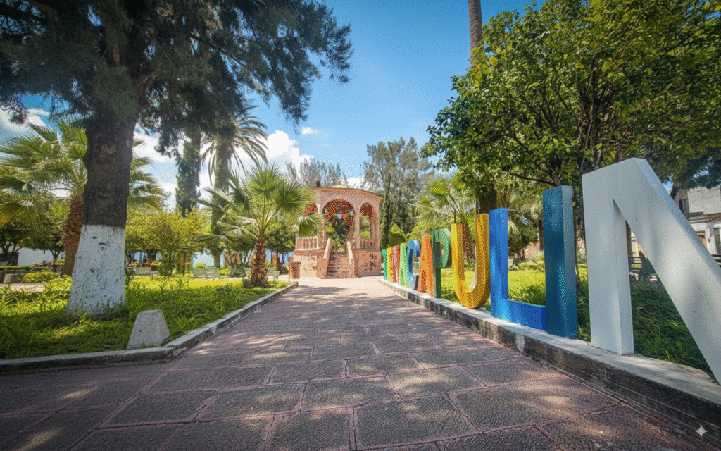 Temacapulin letras en la plaza